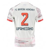 Bayern Munich Dayot Upamecano #2 Vonkajší futbalový dres 2025-26 Krátky Rukáv